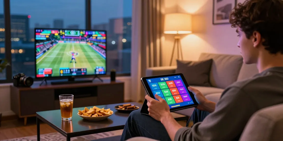 Player enjoying live betting experience on EK 333 platform in a cozy urban setting.
