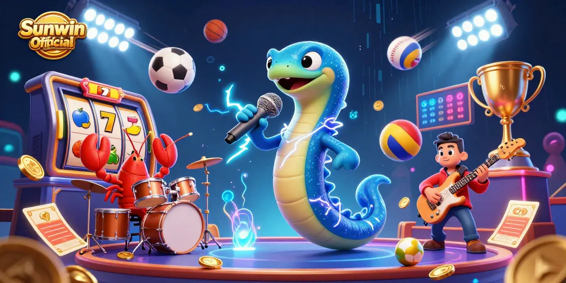Experience thrilling gameplay and winning moments at Sunwin Official with vibrant underwater casino elements.